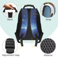 thumbnail image 4 of HUIACONG Galaxy Axolotl Print School Backpack for Girls Boys Ages 6-18 Large Capacity Water Resistant Book Bag for Elementary Middle High School Daily Use Travel, 4 of 7