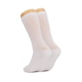 thumbnail image 5 of Diabetic Loose Fit Non-Binding Crew Socks Full Cushioned Size 10-13 (White 3 Pairs, Black 3 Pairs), 5 of 8