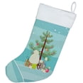 thumbnail image 2 of Carolines Treasures CK3556CS Poodle Christmas Tree Christmas Stocking, 2 of 2