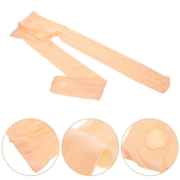 FELTECHELECTR 2 Pairs Adult Ballet Tights Socks Dance Socks Dance Tights Stretchy Pantyhose Tights for Women Girls (Size Fit for Height 130-150cm Light Pink)