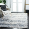 thumbnail image 2 of SAFAVIEH Berber Floella Abstract Shag Area Rug, 5'3" x 7'6", Ivory/Charcoal, 2 of 8