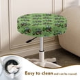 thumbnail image 4 of ZIATUBLE Tractors Chair Seat Cushion Cover Foldable Bar Stool Chair Cover Padded 2 Pieces Wear Resistant Kitchen Bar Stool Chair Seat Cover Size L for Office Dining Room Wedding, 4 of 6