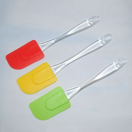 Resistance High temperature Food-grade silicone spatula Cake scraper baking cream blade