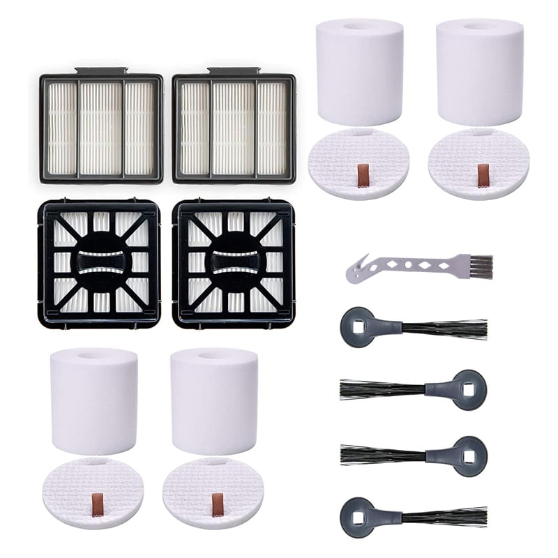 Replacement Filters Side Brushes Set for Shark IQ R101AE Robot Vacuum