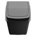 thumbnail image 3 of Bote de Basura Joy de 16 Litros con Tapa Negro, 3 of 5