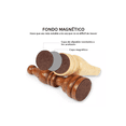 thumbnail image 3 of Juego de Ajedrez Plegable de Madera Magnética BELUG, 3 of 4