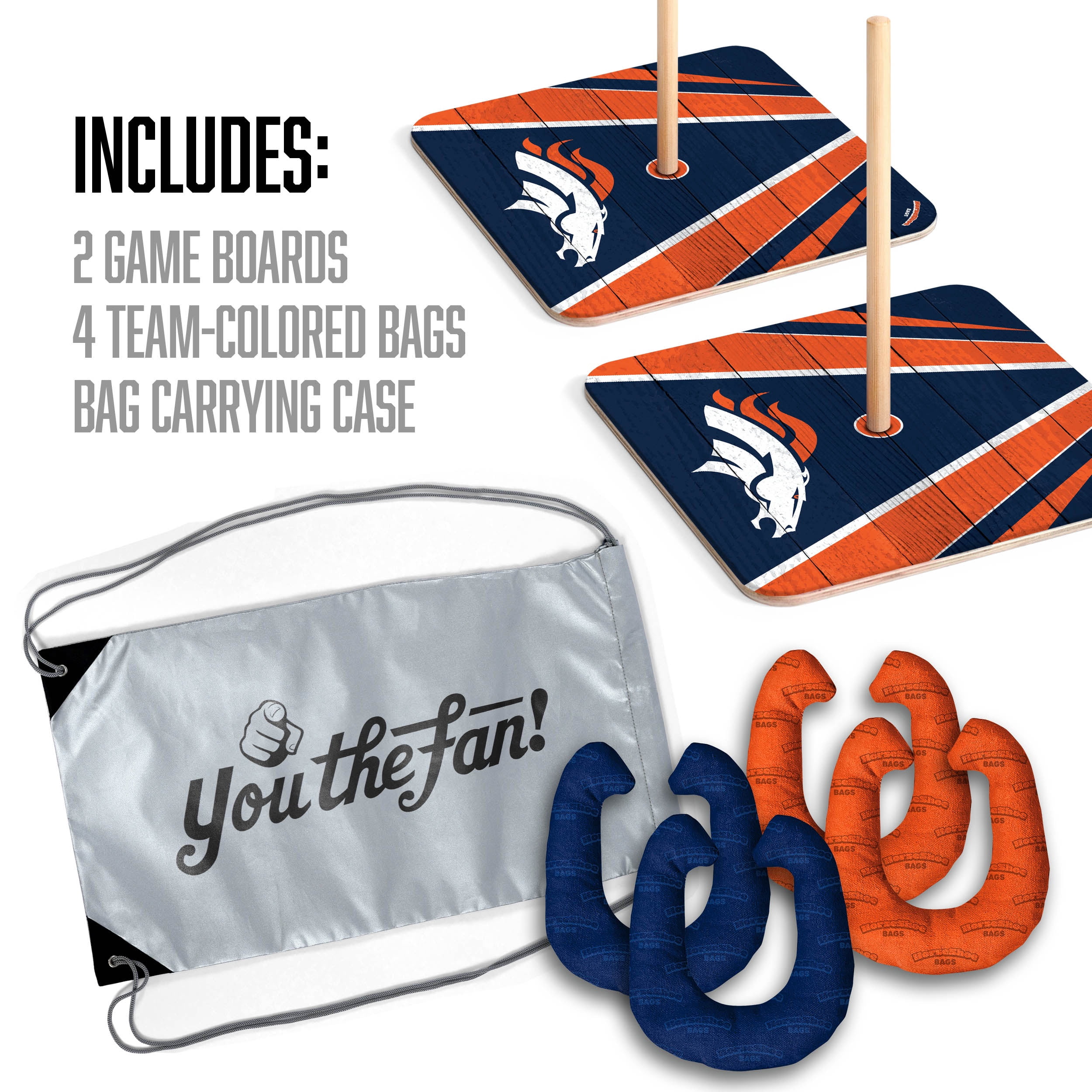 YouTheFan NFL Denver Broncos HorseShoe Bags