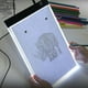 thumbnail image 5 of Tholdsy Tablero de copia LED fácil de usar, caja de luz de tamaño A4 con cable USB, 3 niveles de brillo ajustables Electrónica, 5 of 6