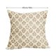 thumbnail image 2 of Funda de almohada de lino con diseño floral, suave y transpirable, extraíble y lavable a máquina, protectora decorativa para cojines de sofá cama y salón, 2 of 2