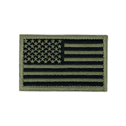 Tactical USA Flag Patch with Velcro Backing