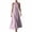 #0026-Purple, variant on Women's Maxi Dresses Halter Neck Sleeveless Linen Blend Dresses Minimalist Style Lightweight Breathable Solid Color A-Line Loose Fit Dresses Gift