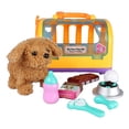 thumbnail image 3 of Set perro de peluche con alimentos y transportadora y efectos de sonido y movimientos Play Set HC120, 3 of 5