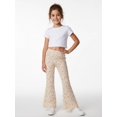 thumbnail image 4 of Girls Flare Pants, AI Digital Print Bell Bottoms,All-Season Sizes 3-13Y, 4 of 6