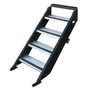 MORryde StepAbove 36.5" to 42" 4 Step RV Entry Stair, 26 to 28" Doorway