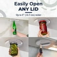 thumbnail image 2 of Off Jar Opener for Seniors - Under Cabinet Jar Openers for Weak Hands, Easy Grip, Arthritis jar opener, One Handed Gadgets & Bottle Opener - Essential Kitchen Gadgets for Home Assistance - White, 2 of 9