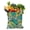 Multicolor, variant on Colorful Summer Floral Print Canvas Bag, Reusable Lightweight Tote for Women, Perfect for Beach or Travel