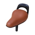 thumbnail image 4 of Silla de bicicleta para niños asiento para bicicleta infantil impermeable cuero, almohadilla suave y cómoda, reparación de piezas de reparación de , Marrón, 4 of 8