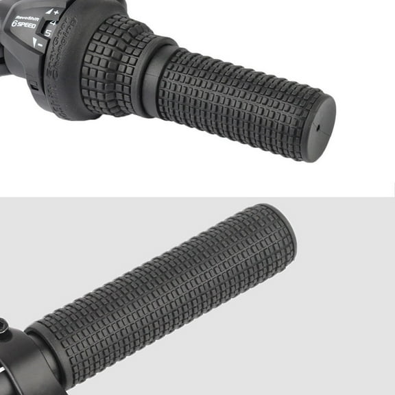 Mtb Bike Handlebar Grips Pair For Twists Shifters Bicycle Cycling Bar Grip Non-Slip Rubber Gloves 22.2Mm Hole Diameter Handlebar A Fangkenuo