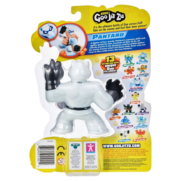 Heroes of Goo Jit Zu Action Figure 1-Pack, Pantaro the Panther