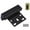Black, variant on Reinforcement Clip for Doors - Locking System Strong Hold for Home Metal Construction Easy Installation