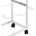 thumbnail image 7 of Fichiouy 2/3-Tier Metal Rolling File Cart File Organizer Cabinet with Wheels for Home Office, 7 of 7