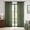 Olive Green, variant on Pinch Pleated Olive Green Linen Curtains 96 Inches Long 2 Panels for Bedroom Living Room, Soft Thick Linen Textured Window Drapes Back Tab Hooks Semi Sheer Light Filtering Dark Green Decor