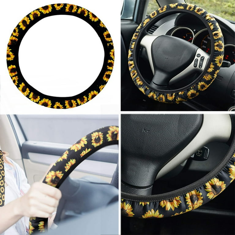 Sunflower steering 2024 wheel cover