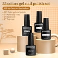 thumbnail image 2 of Set de esmaltes de uñas en gel JODSONE, 60 unidades, con base y capa superior, 5 ml, 2 of 8