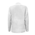 thumbnail image 4 of Baqcunre Sweaters For Women Ladies Fall Winter Wool Knit Round Neck High Neck Loose Version Suitable For Daily Work Wear To Party Wear Lohas Time Sweater Crop Tops Fall Outfits Women Trendy White XL, 4 of 7