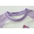 thumbnail image 2 of FEDPOP Girl Pajama 4-Piece 100% Cotton Pjs Sets Long Sleepwear 7T, 2 of 8