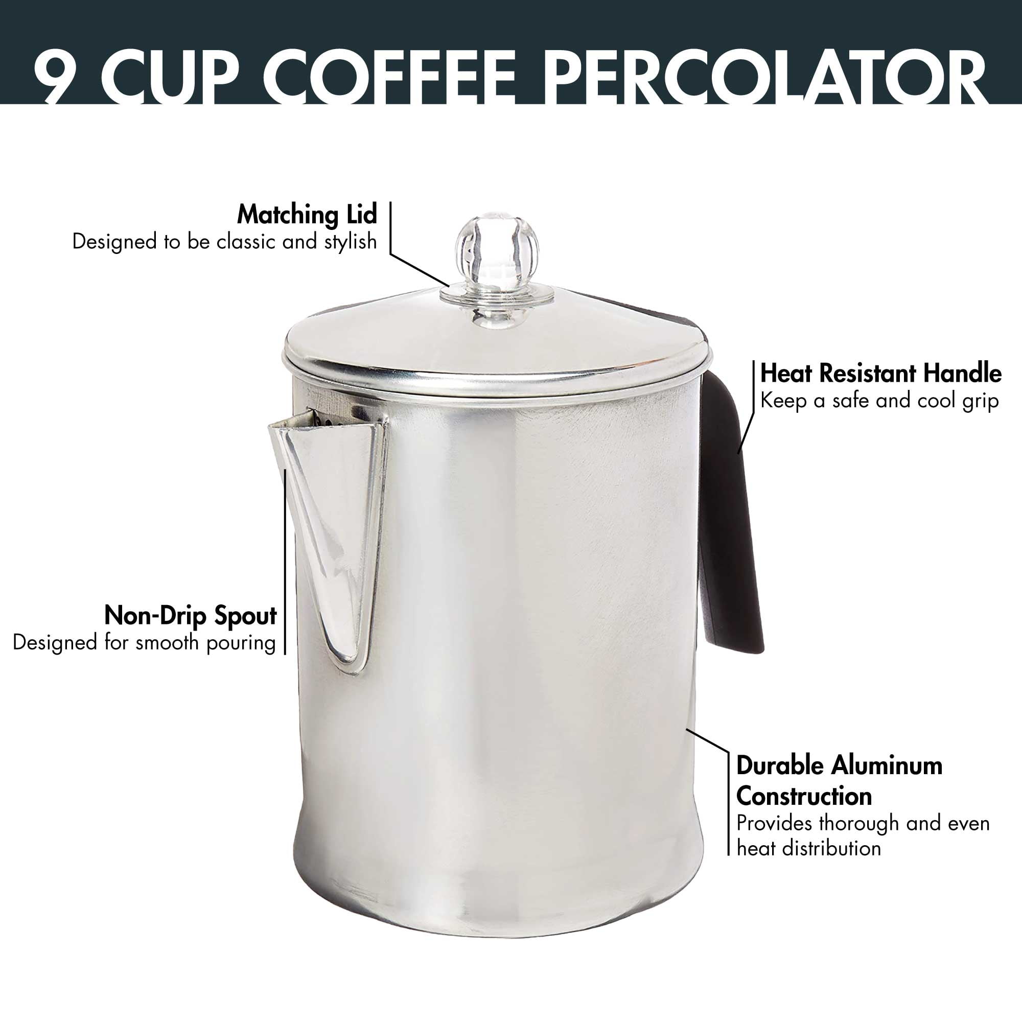 HIC Percolator - 9 Cup