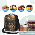 thumbnail image 4 of Vsdgher Sunshine Butterfly Flower Bear Pattern Reusable Lunch Box, Insulated Lunch Bag Thickened Thermal Leakproof Lunch Tote Bag for Adult Office & Travel Picnic, 4 of 7
