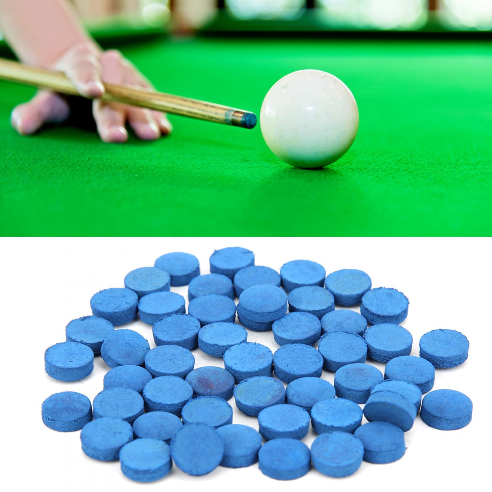 50PCS 9MM/10MM/13MM Cue Tips for Pool Cue Snooker Billiard Durable Accessories 