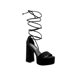 thumbnail image 2 of Zapatilla Mujer Kipon Plataforma Ajustable Tacon negro 23, 2 of 5