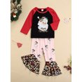thumbnail image 4 of Kmbangi Baby Christmas Outfits Set, Santa Claus Print, 4 of 9