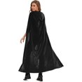 thumbnail image 3 of Cape For Women,cloak With Hood Women,red Riding Hood Cape,purple Cape With Hood Raven Cosplay Cape,purple Hooded Cape G, 3 of 5