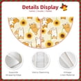 thumbnail image 5 of Kll Shiba Inu Dog And Sunflower Christmas Tree Skirt 36",Party Decorations Farmhouse For Christmas Decorations Holiday Party, 5 of 8