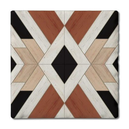 

Thirstystone Aztec Wood Single Tumbled Tile Coaster