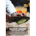 thumbnail image 2 of DALSTRONG Chef Knife - 8 inch - Valhalla Series - Ravenstone Black Blade Titanium Coated - Premium 9CR18MOV HC Steel - Resin & Wood Handle - Razor Sharp - Kitchen Cooking Chef's Knife - Leather Sheath, 2 of 8