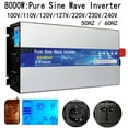 thumbnail image 2 of Pure Sine Wave Inverter 12v 220 DC 12V 24V 60V 72V To AC 110 220 Power Converter Solar Panel Inverter 6000W 3000W 8000W 4000W ,Wide Usage, 2 of 7