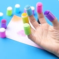 thumbnail image 2 of Shoreew 30/32Pcs Finger Sponge Daubers Painting Sponges Set with Storage Box Craft Sponge Daubers for DIY Crafting Card Making Painting Stamping, 2 of 7