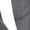 Dark Gray, variant on Chroia Women Solid Cotton Linen Pants, Elastic Drawstring Waist Straight Leg Button Slit Cropped Beach Trousers with Pockets