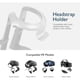 thumbnail image 2 of Soporte para casco de realidad virtual Oculus Quest 2: estación de acoplamiento con pantalla para controladores Touch, compatible con Quest 2/Quest/Rift/Rift S, Samsung Odyssey, Valve Index y HTC Vive, 2 of 7