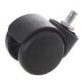 thumbnail image 2 of Threaded Stem Connector Twin-wel Black Chair Trolley Caster with 3/8 Threaded Stem, 2 of 5