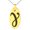 Gold, variant on Tioneer Stainless Steel Euler-Mascheroni Mathematical Engraved Small Oval Charm Pendant Necklace