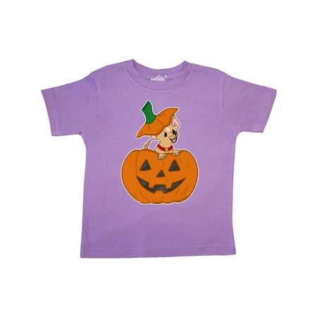 

Inktastic Halloween Chihuahua in Pumpkin Gift Toddler Boy or Toddler Girl T-Shirt