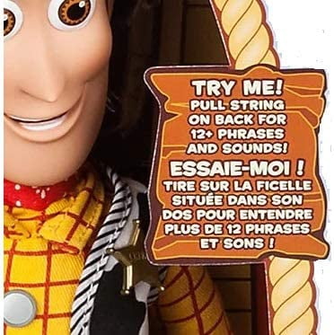 Disney Toy Story 16" Talking Woody Doll