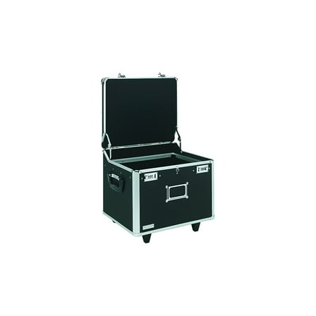Vaultz Mobile File Chest – Letter/Legal Size, 15"H x 17 3/8"W x 14 3/8"D