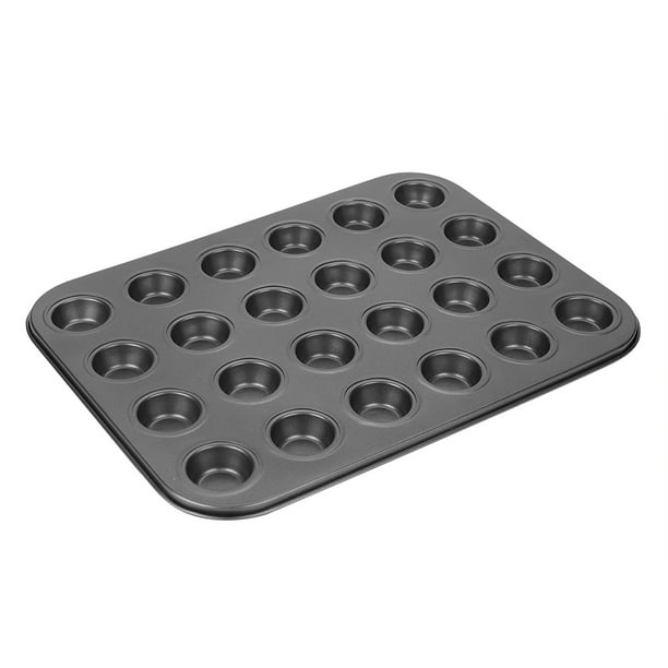 24 Tazas De Acero Inoxidable NO Pegajoso Pastel Muffin Tarta De Huevo Molde Para Hornear