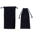 thumbnail image 4 of MasteelfCA 2Pcs Black Cloth Watch Storage Bag Jewelry Pouches Drawstring Bags, 4 of 7
